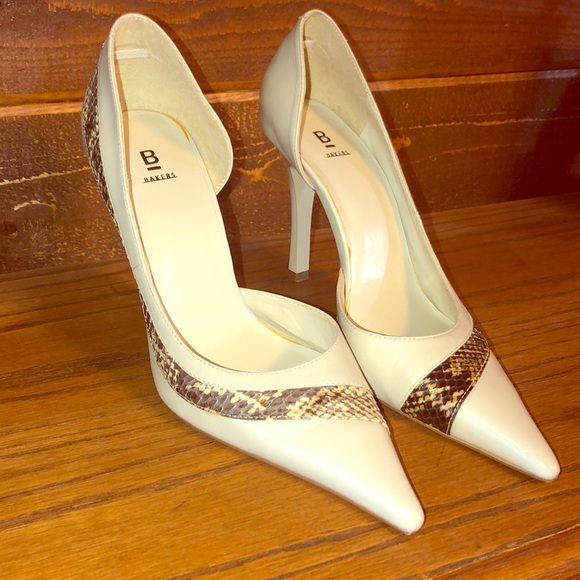 Baker by Ted Baker Shoes - Cream Heels